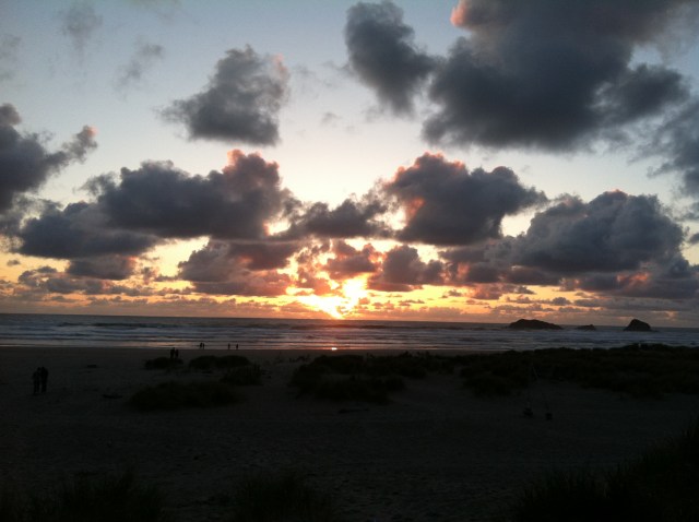 Cascade Head, Oregon @ sunset